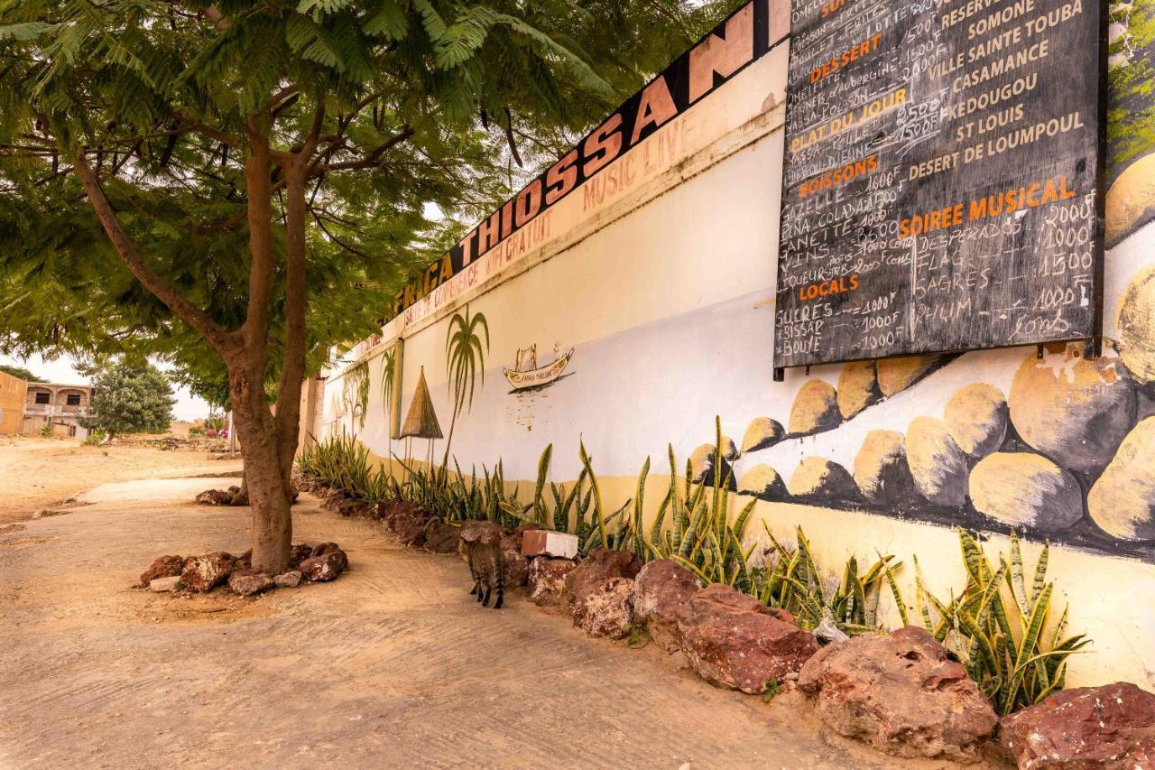 Auberge Africa Thiossane Saly Portudal Eksteriør billede