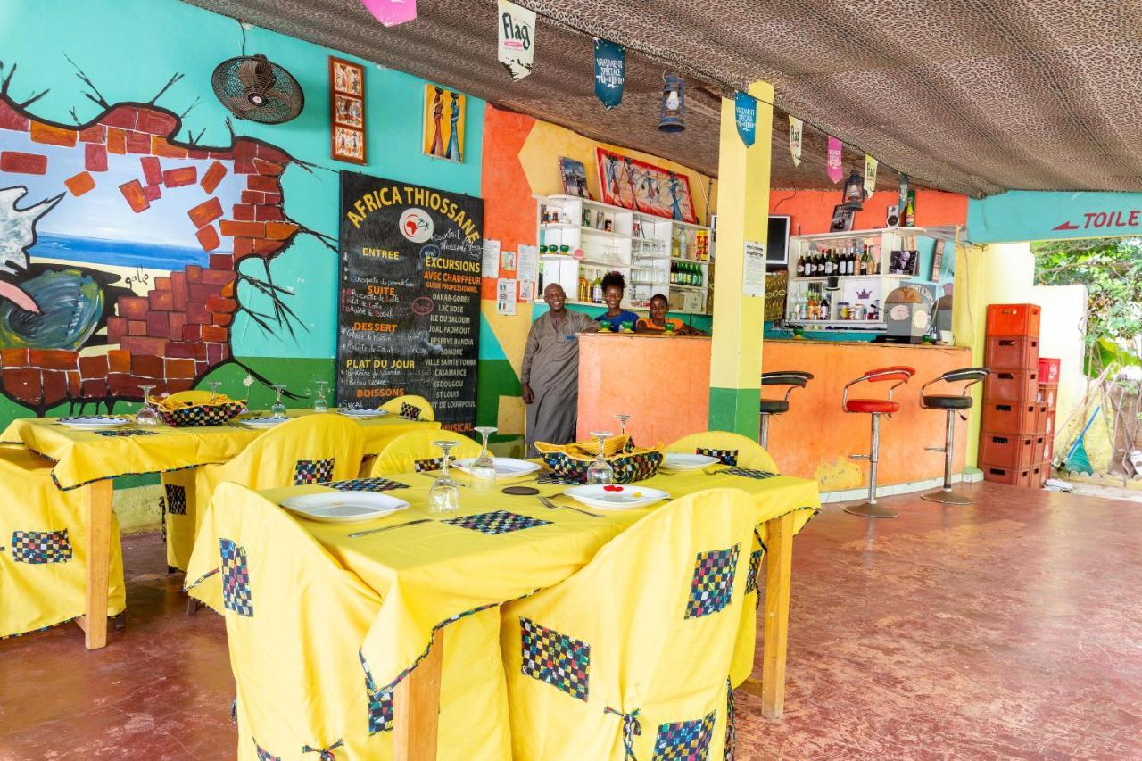Auberge Africa Thiossane Saly Portudal Eksteriør billede