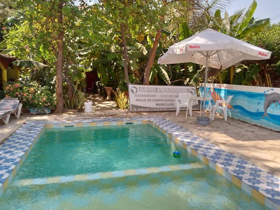 Auberge Africa Thiossane Saly Portudal Eksteriør billede
